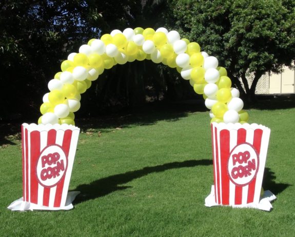 Popcorn Ballon Arch The Carnival Fun Experts
